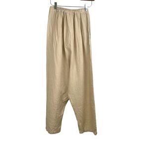 Myrah Penaloza Pants OS Linen Harem Earthy Natural Boho Sustainable Oversized